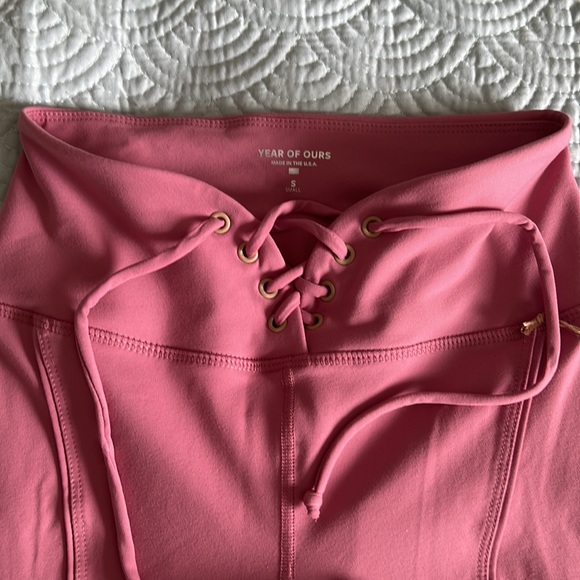 Years Of Ours Football Leggings Rose Small - Picture 13 of 14